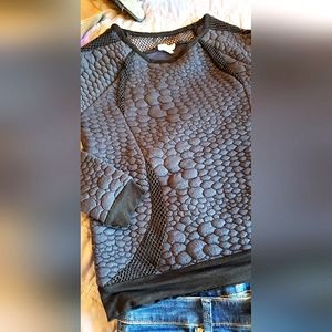 Anthropologie Weston Wear Navy Pullover